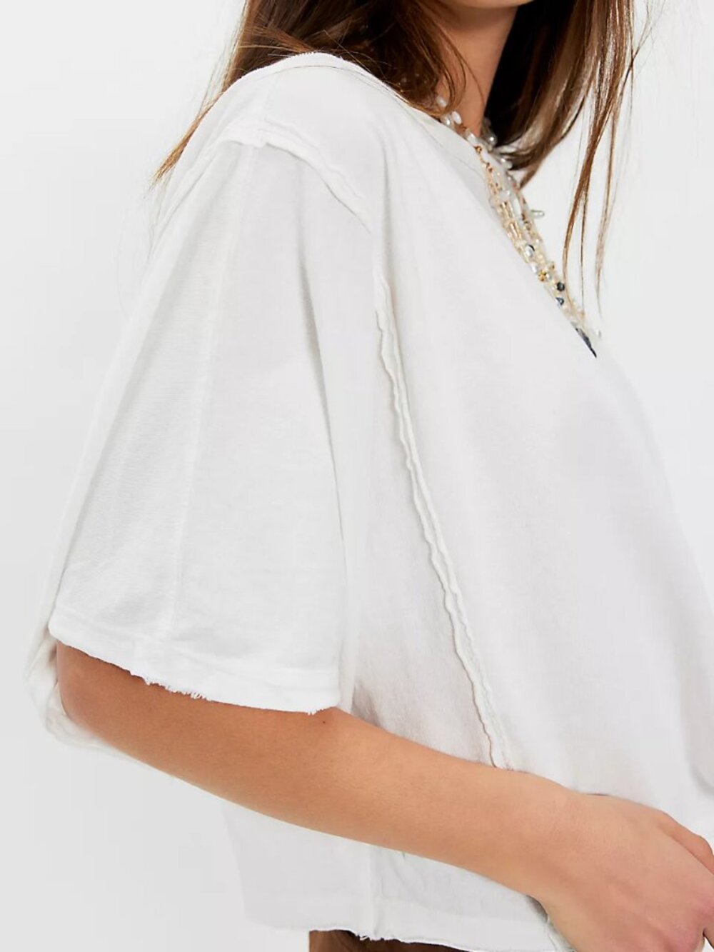 ( FP-7) Free People We The Free Next Level Tee - Picture 3 of 5